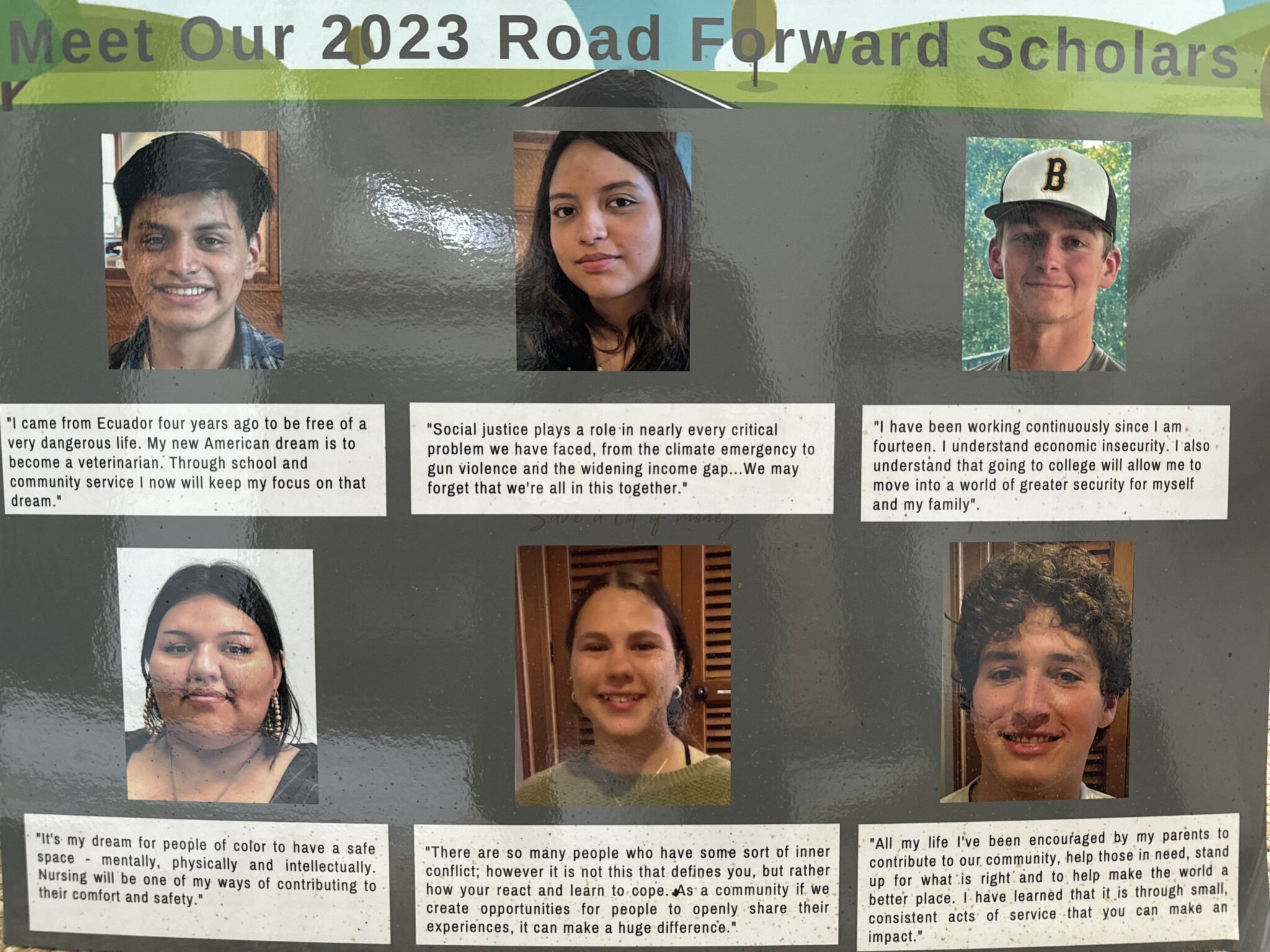 the fund received 65 applications for the 2024 Road forward scholarship opportunity.