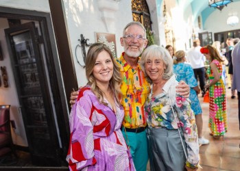 Kristen Bardin, Art Roffey, Gail Danto at Habitat for Humanity Cocktail Party