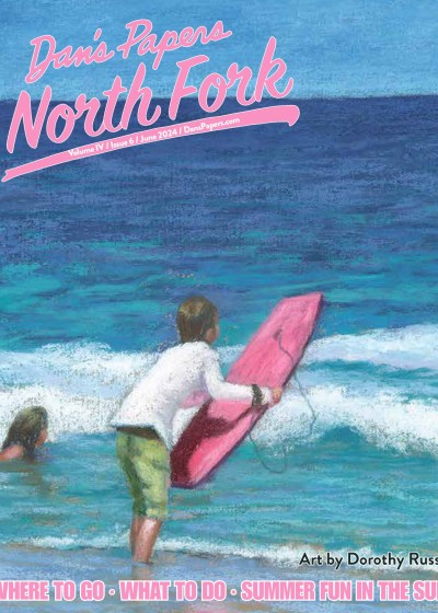 June 2024 Dan's North Fork cover art by Dorothy Russo