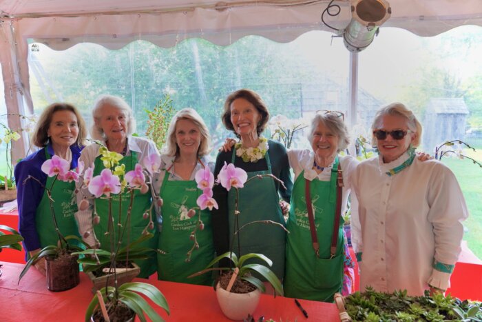 Garden Club of East Hampton Volunteers at Garden Club Party