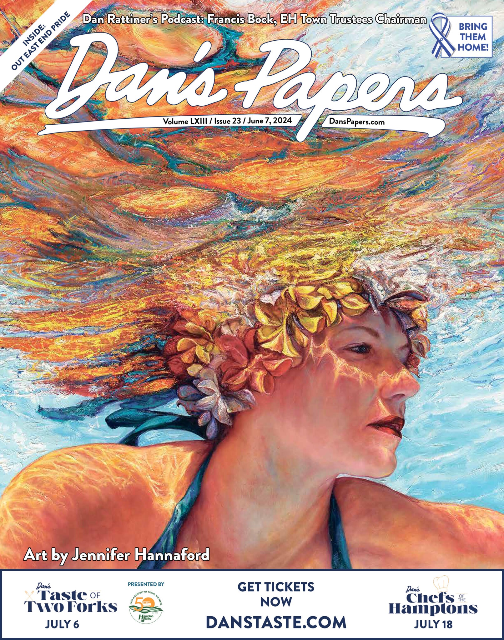 June 7, 2024 Dan's Papers cover art by Jennifer Hannaford