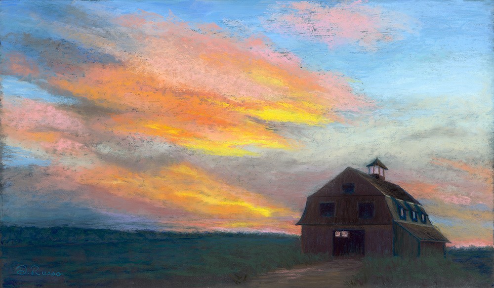 "North Fork Sunset" by Dorothy Russo