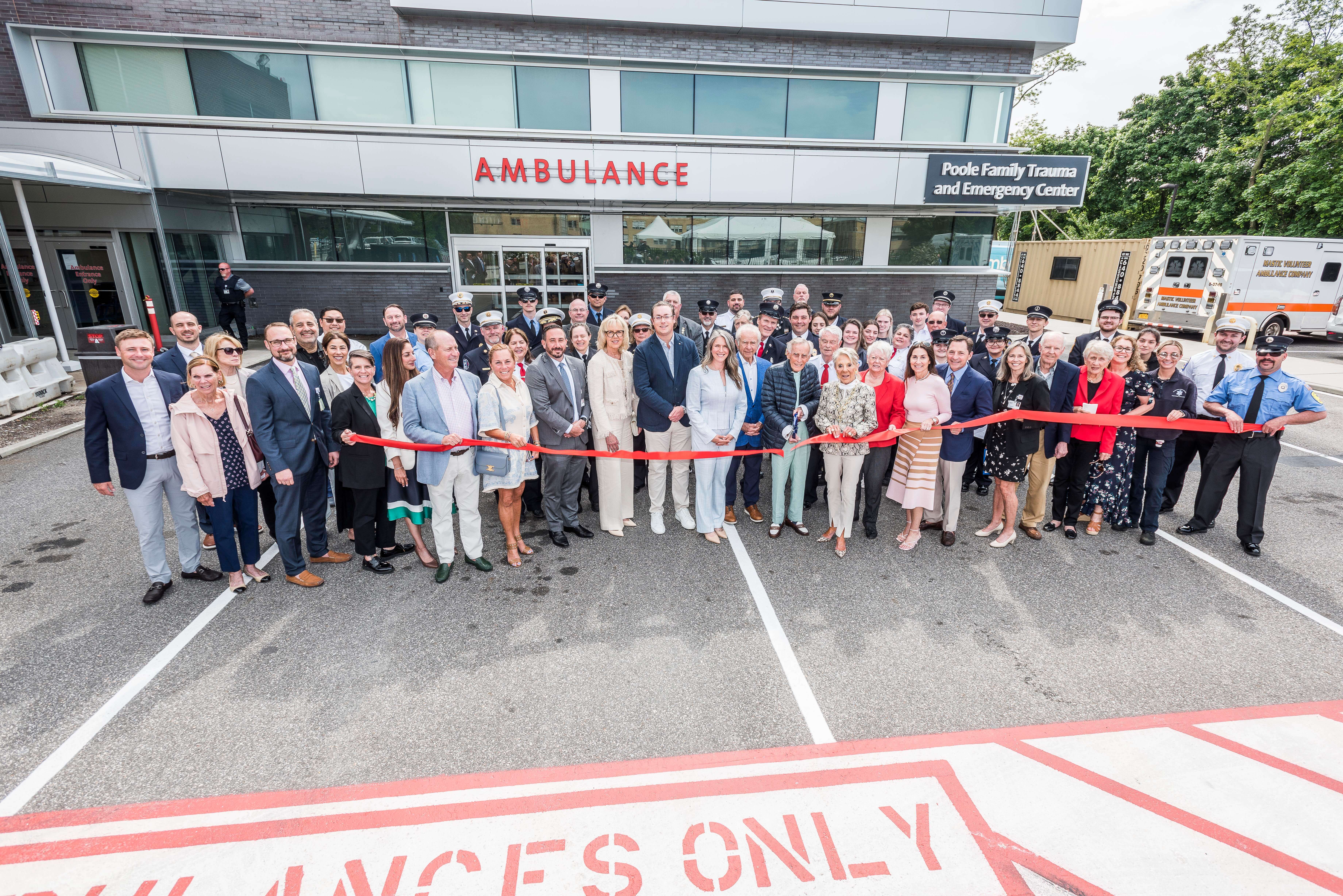 Peconic Bay Medical Center held a ribbon-cutting ceremony on May 23