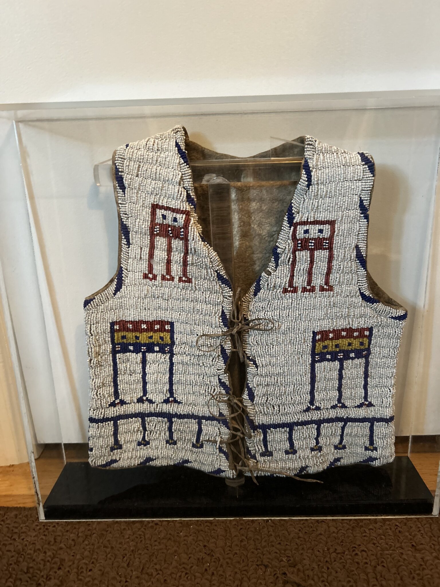 Native American vest from the Gordenstein family collection