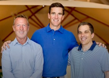 Drew Sheinman, Eli Manning, Steve Lebowitz