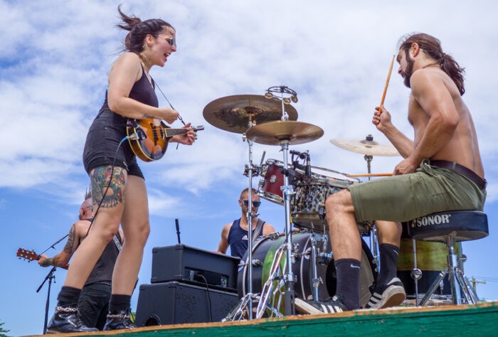 The Greenport Sound & Skate Festival features live music on the North Fork