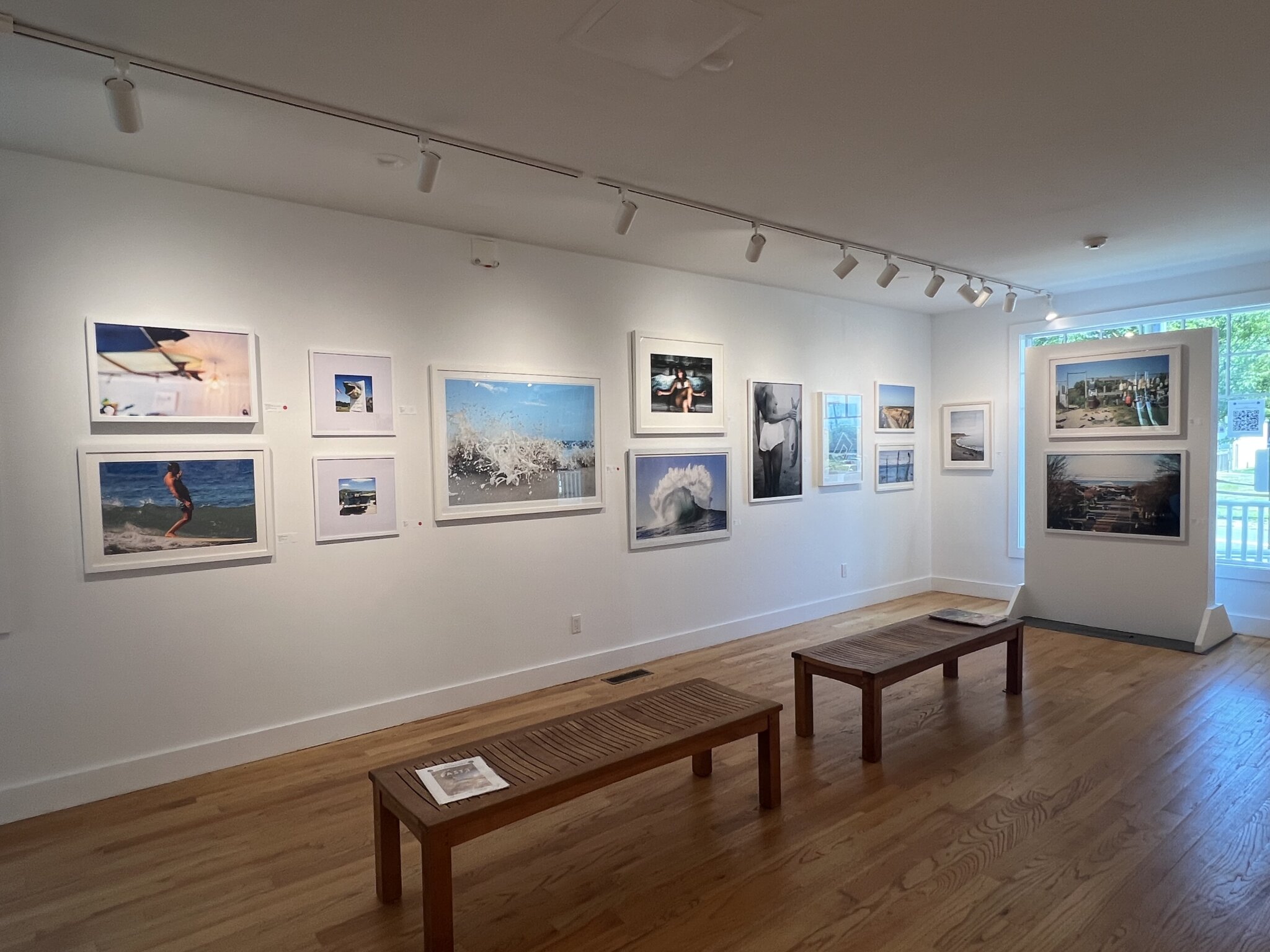 Art on view in East 3 at The Lucore Art in Montauk