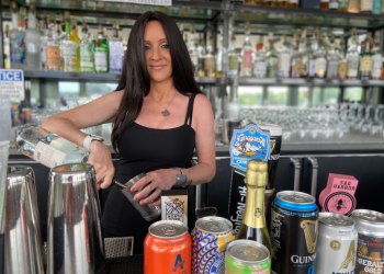 Deborah Lee, the bar manager and creative force behind The Green Room at Sag Harbor Cinema