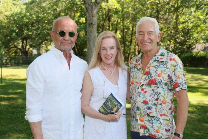 Paul Donaher, Kathleen Boyes, Bruce Michael at Book Launch