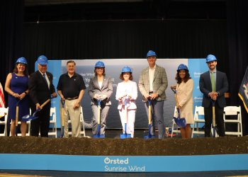 A groundbreaking ceremony was held for Sunrise Wind on July 17, 2024 (Glen Stacey, NYSERDA)