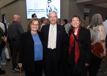 Amei Wallach, Dr. Philip Rylands, Barbara Sharres at Film Festival Opening Night