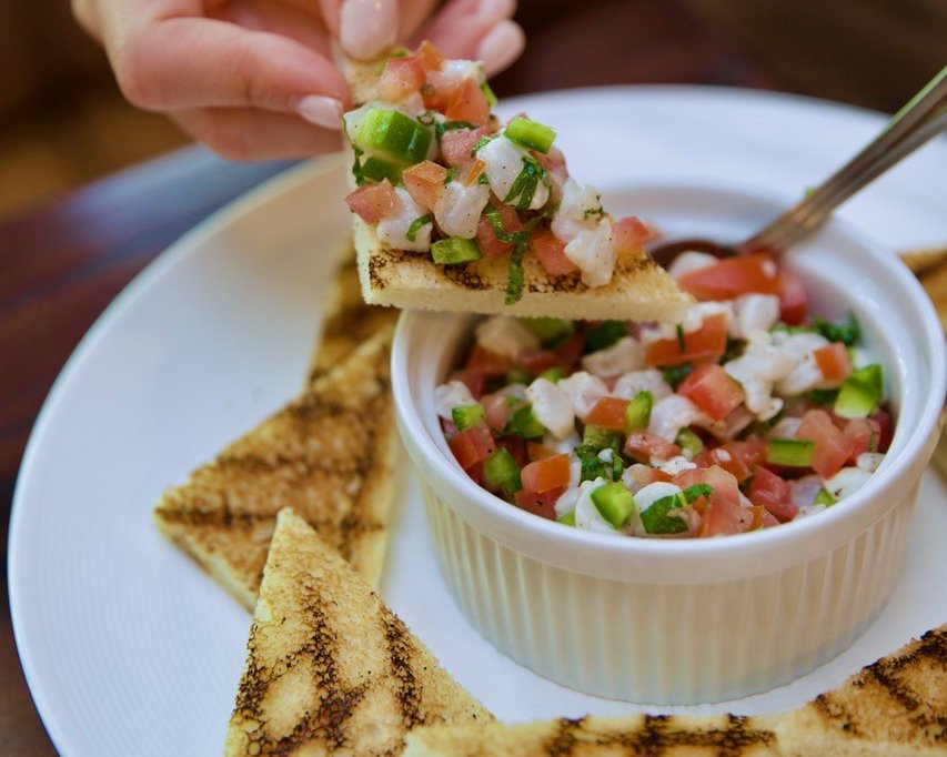 Mirabelle Black Bass Ceviche