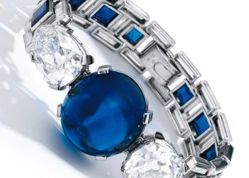 Cartier, Sapphire and diamond bracelet, c. 1927 (Courtesy of Sotheby’s)