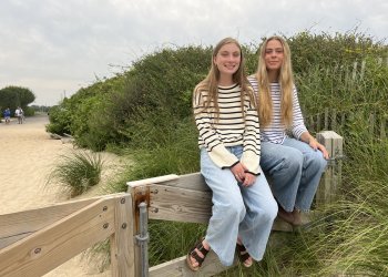 Ariana Zajac and Ella Gershon, founders of Hamptons Hound