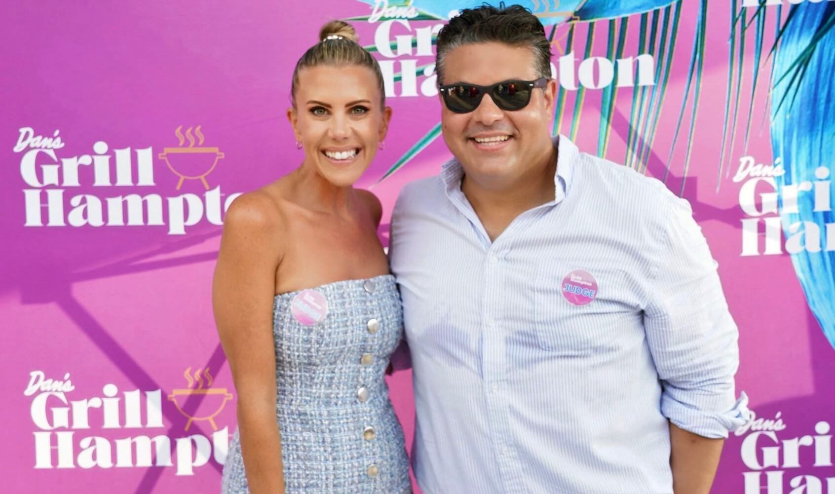 News12 Anchors Erin Colton & Joe Arena were on the GrillHampton 2024 judges panel