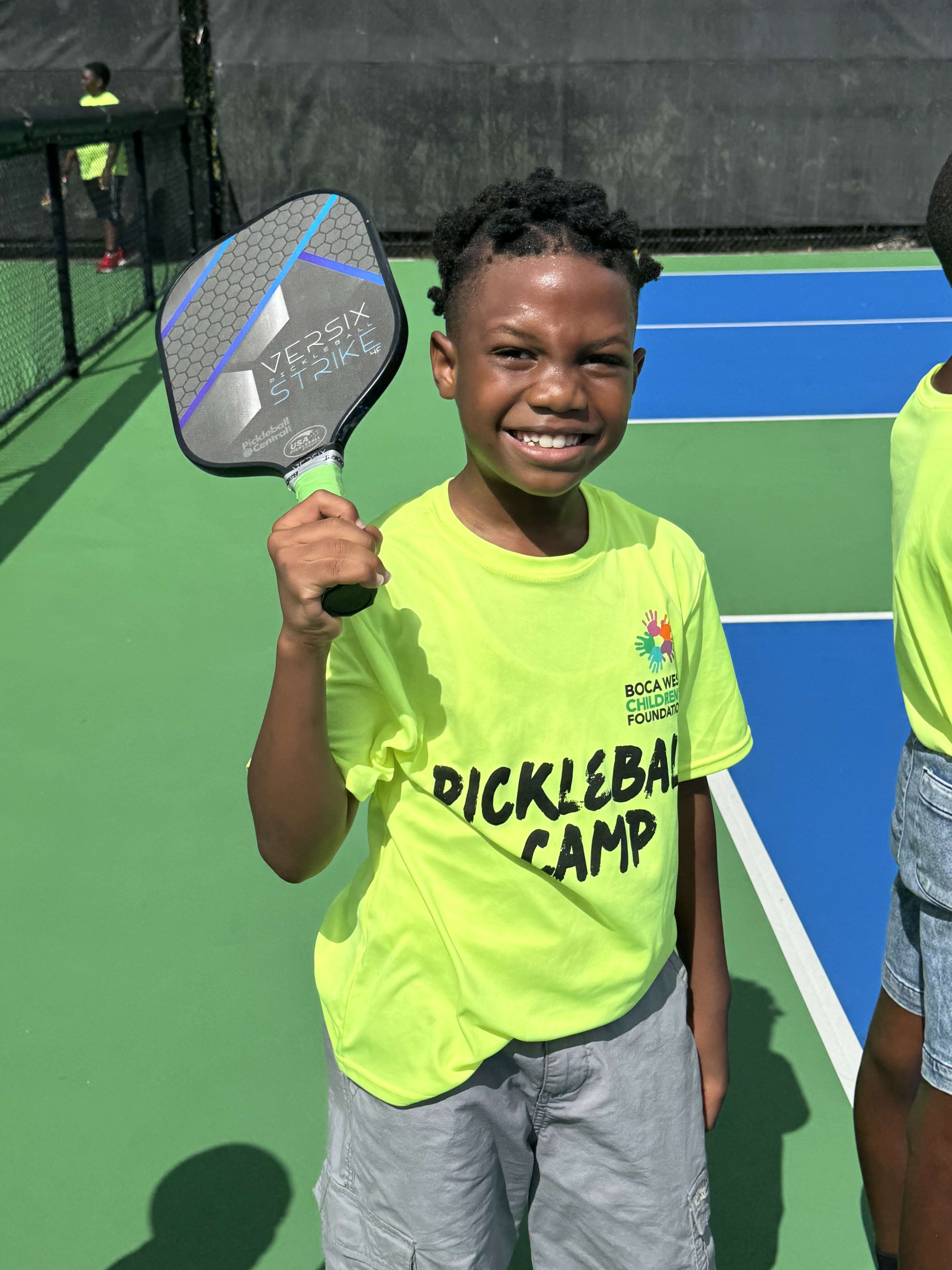 Kids from Propel Enjoyed Boca West Children's Foundation's Pickleball Camp