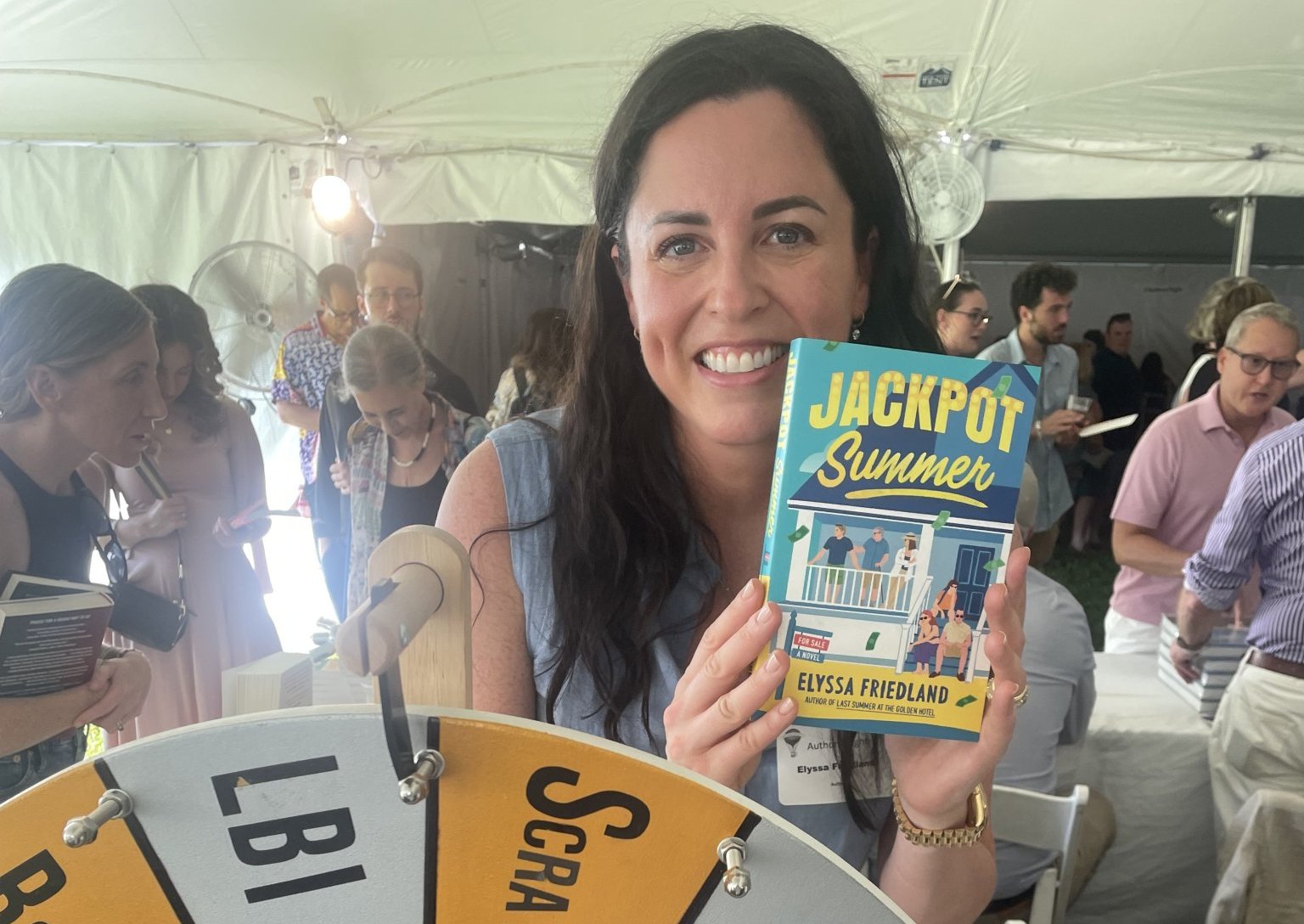 Jackpot Summer author Elyssa Friedland at Authors Night 2024