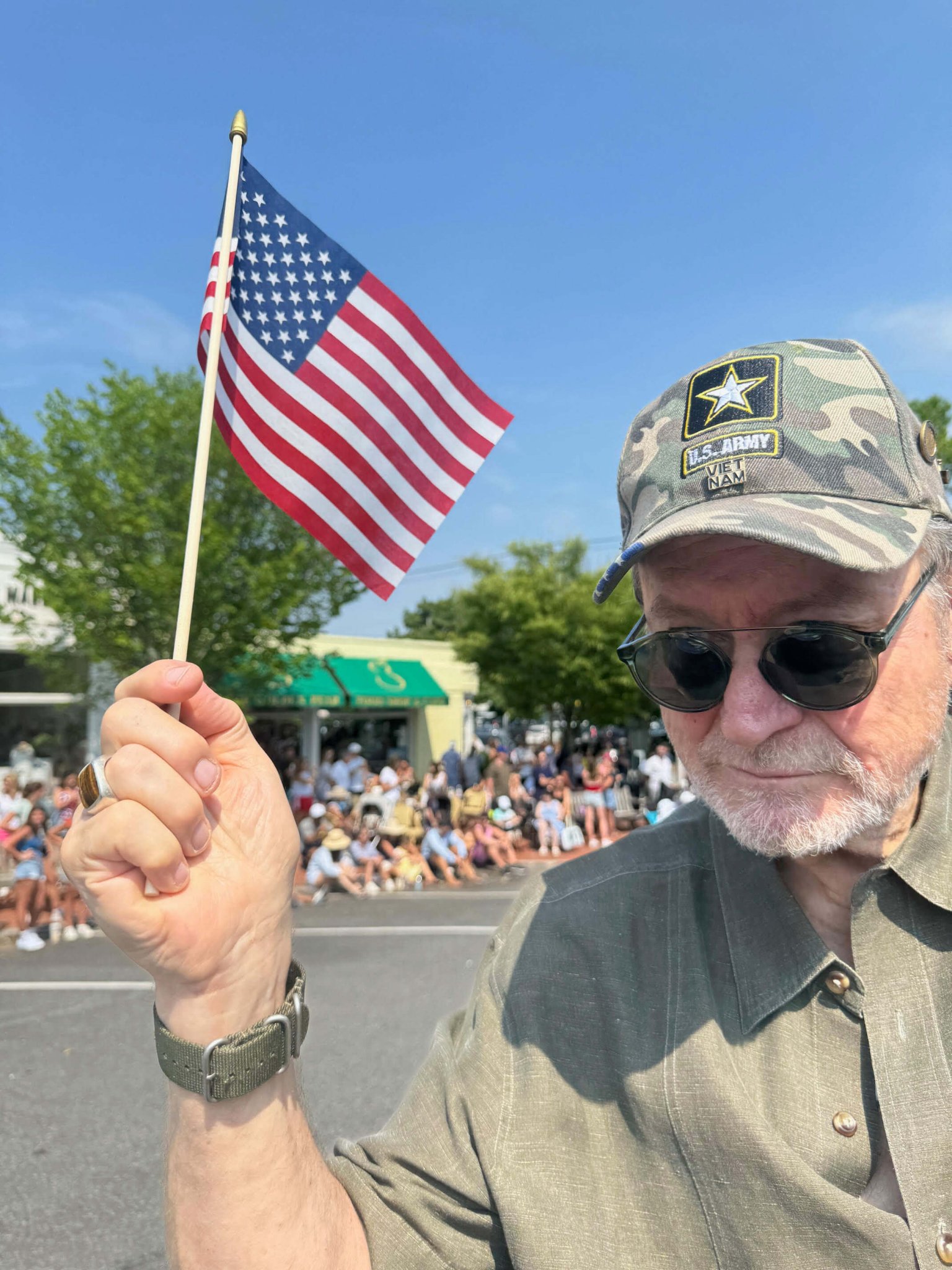 John Melillo celebrates July 4