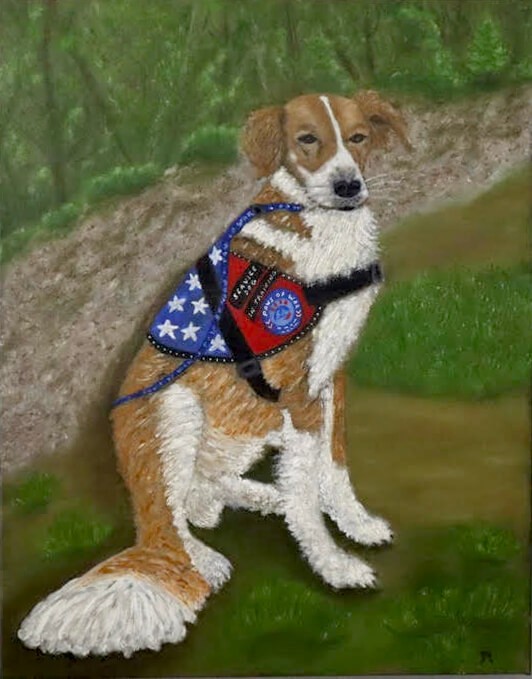 John Mellilo, “Buddy," 14 X 18 inches, Oil on Canvas