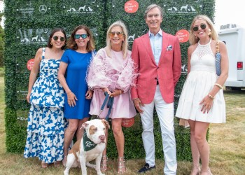 Sammie and Janie Jenkins, Honoree Cathy Bissell, Mark Bissell, Eliza Curtin and Tails at the Unconditional Love Gala