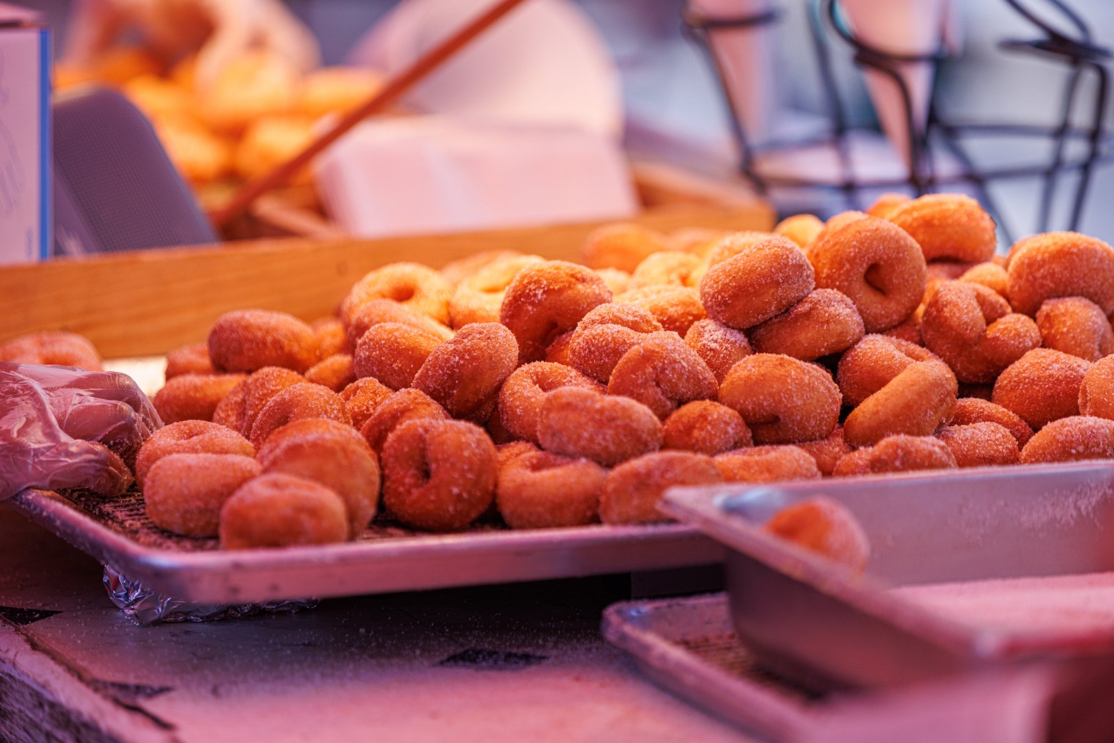 Doughnuts at the West Palm Beach GreenMarket