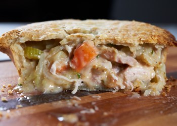 The chicken pot pie at Highway Restaurant & Bar