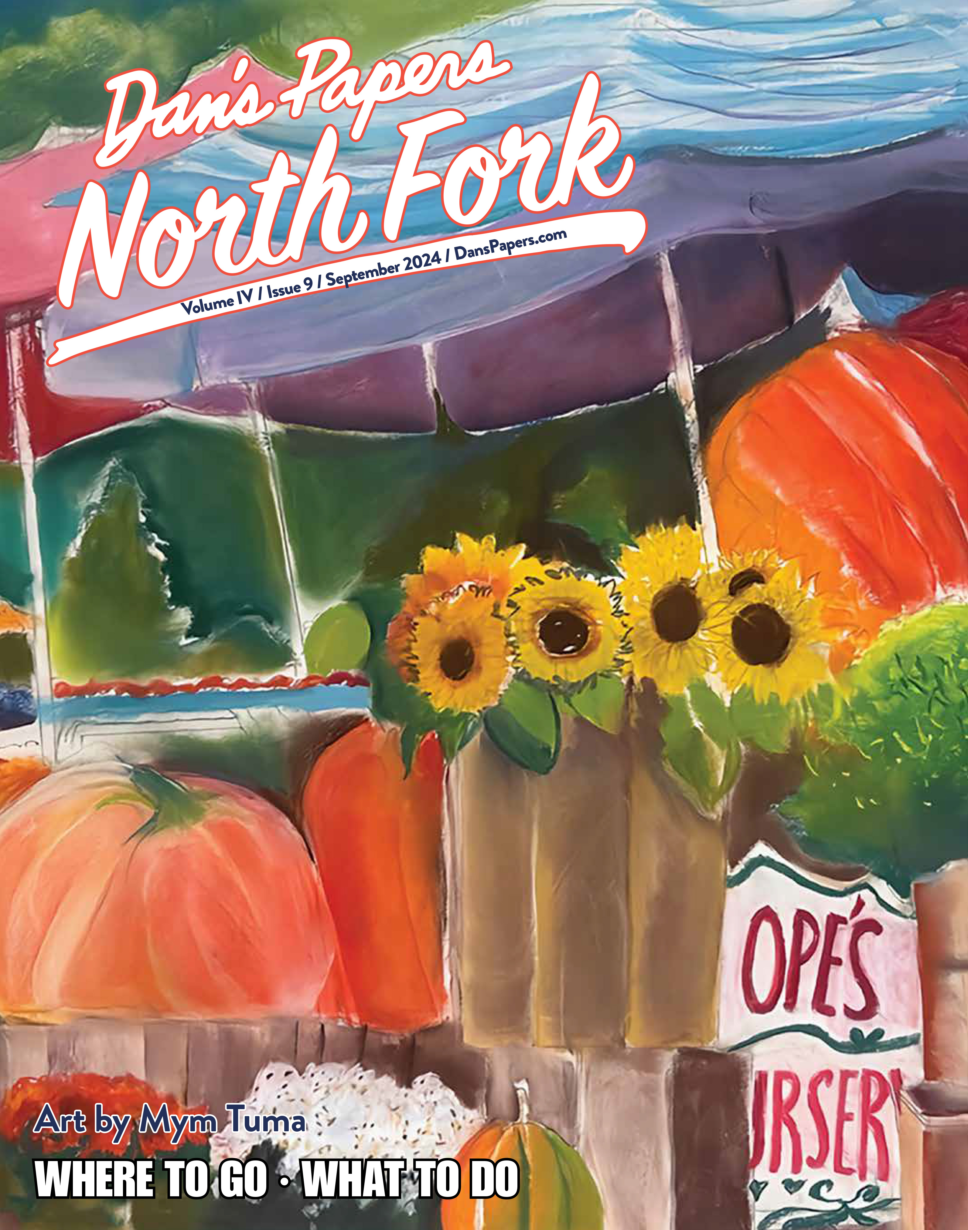 September 27, 2024 Dan's Papers North Fork cover art by Mym Tuma