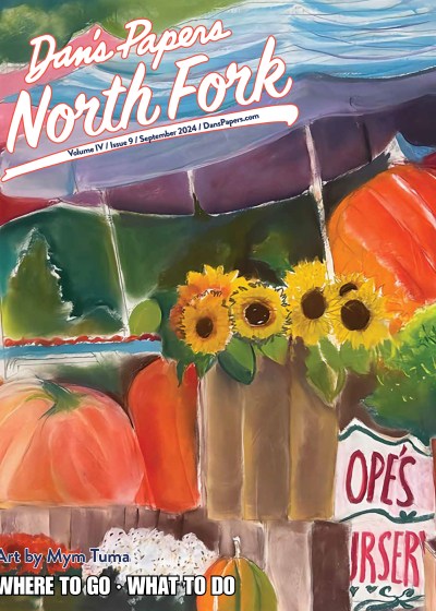 September 27, 2024 Dan's Papers North Fork cover art by Mym Tuma