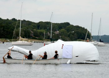 Team Whalers going after the white whale in the 2015 HarborFest Whalers Cup