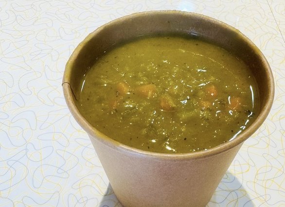 Make vegan split pea soup from Nikki's Not Dog Stand