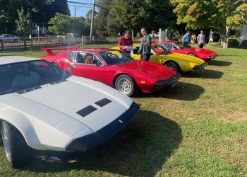 Pantera parade and Cars & Coffee 2024 in Bridgehampton