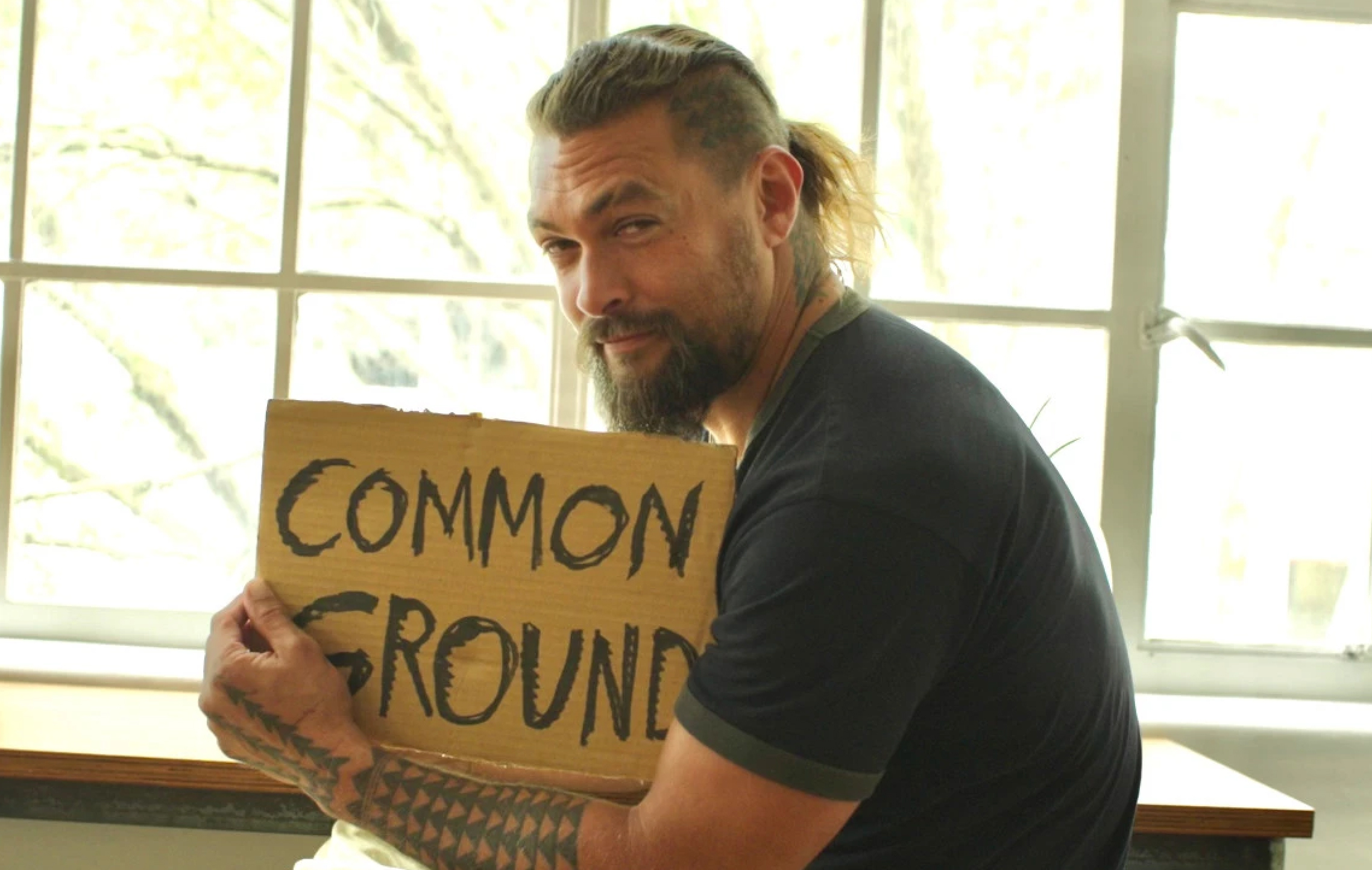 Jason Momoa in the film "Common Ground"