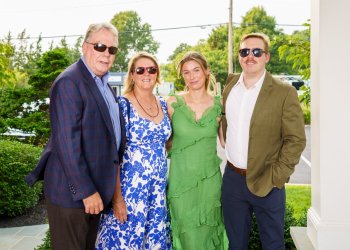 Kevin and Doreen Bar, Katherine and Conor Barr at Stony Brook Eastern Long Island Hospital Fundraiser