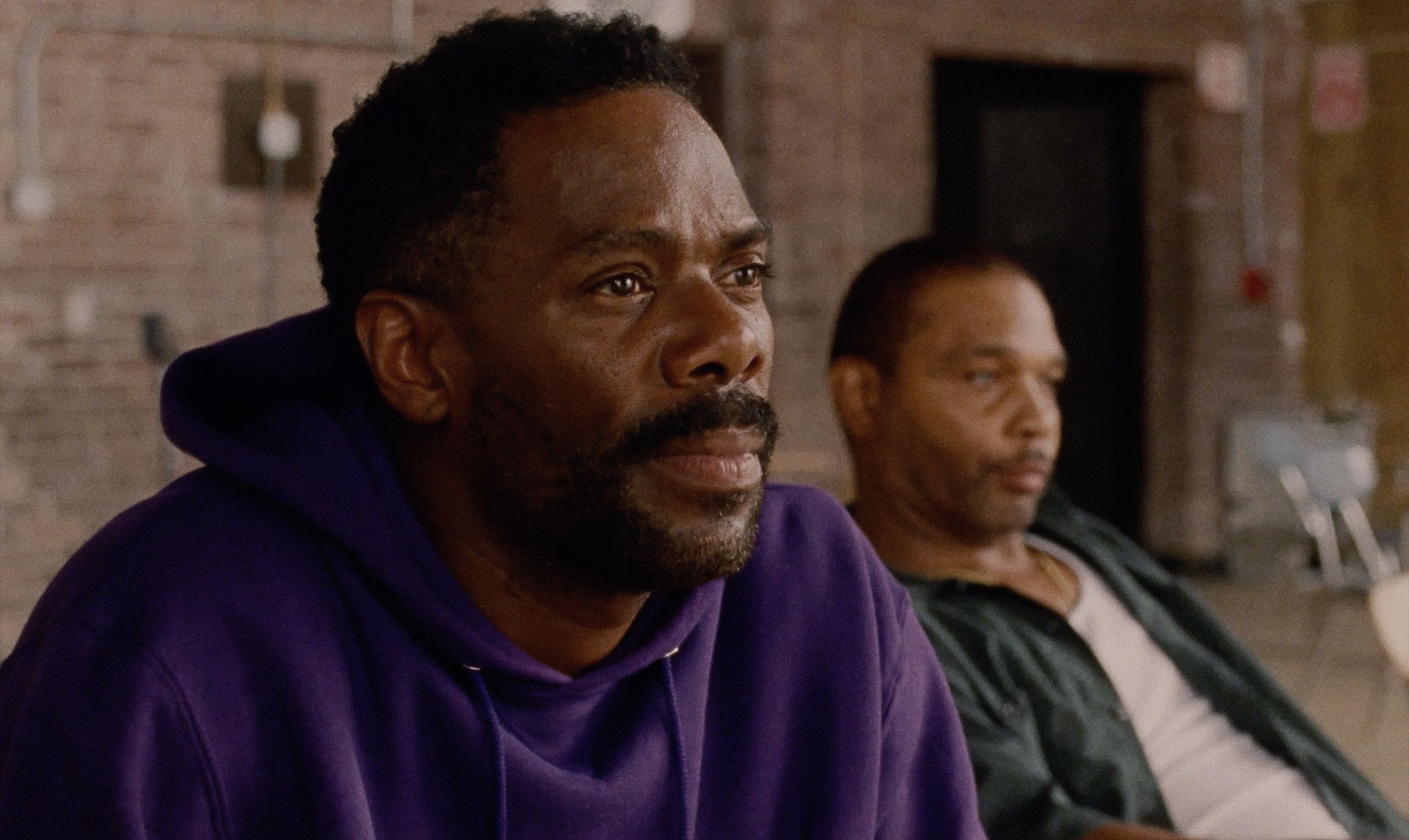 Colman Domingo and Clarence Maclin in "Sing Sing," screening at HIFF 2024, Hamptons International Film Festival