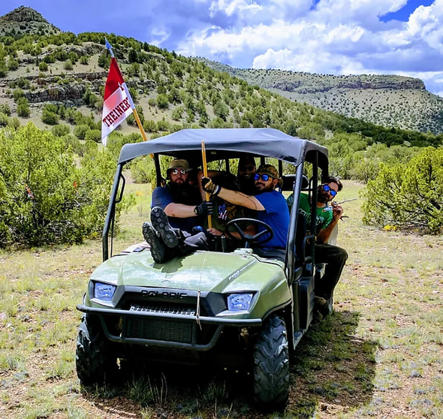 A UTV like this is needed at Strongpoint Theinert Ranch