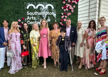 The Board: Paul Travis, Nicole Salamasi, Sylvia Hemingway, Fairley Pilaro, Simone Levinson, Christina Strassfield, Whitney Stevens, Rob Vahradian, Elyn Kronemeyer, Kara Ross, Paula Viscogliose at SummerFest Gala