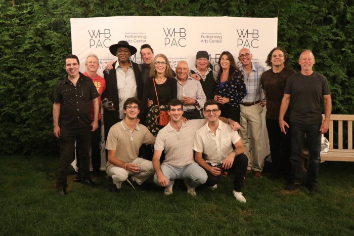 The Bruce in the USA Band, Sponsors Rita and Douglas Skolnick, Comedian Jeff Garlin at WHBPAC