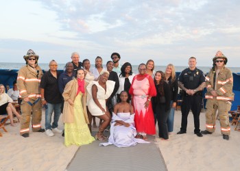 Fashion Show Crew at Coopers Beach Fashion Show