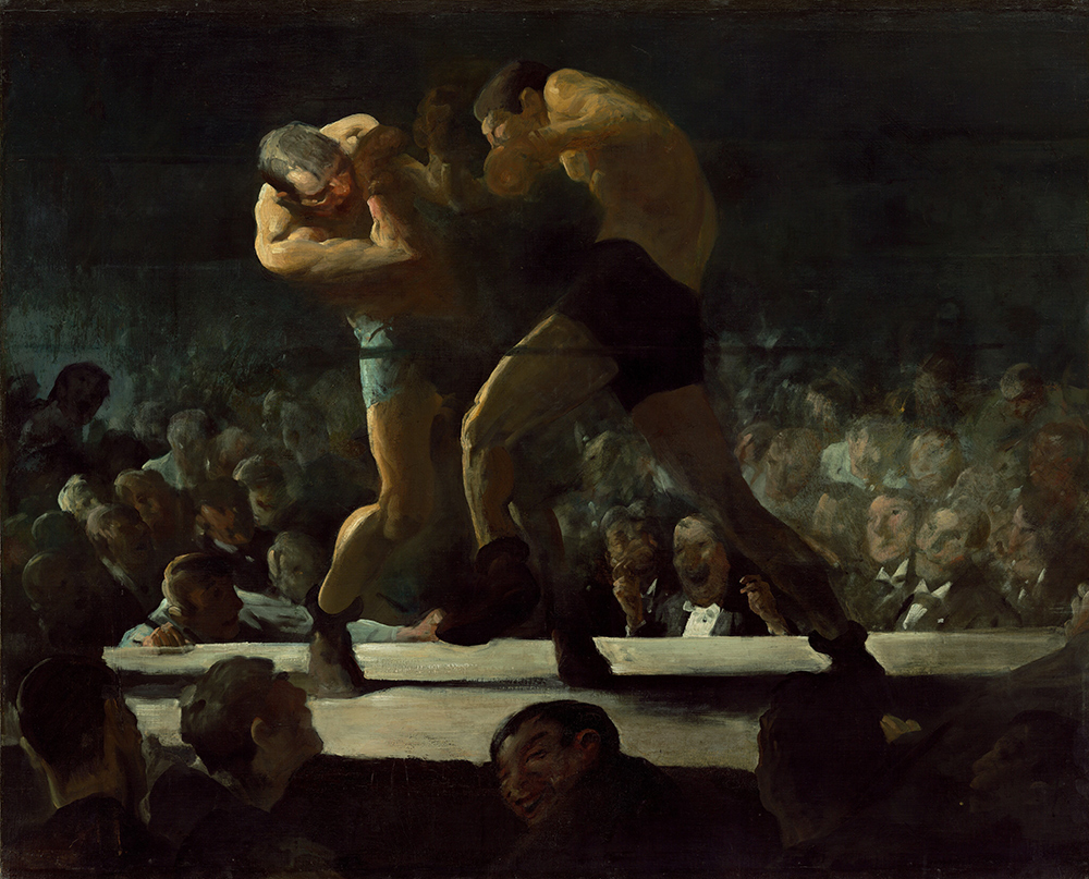 "Club Night" by George Bellows, Courtesy Norton Museum of Art