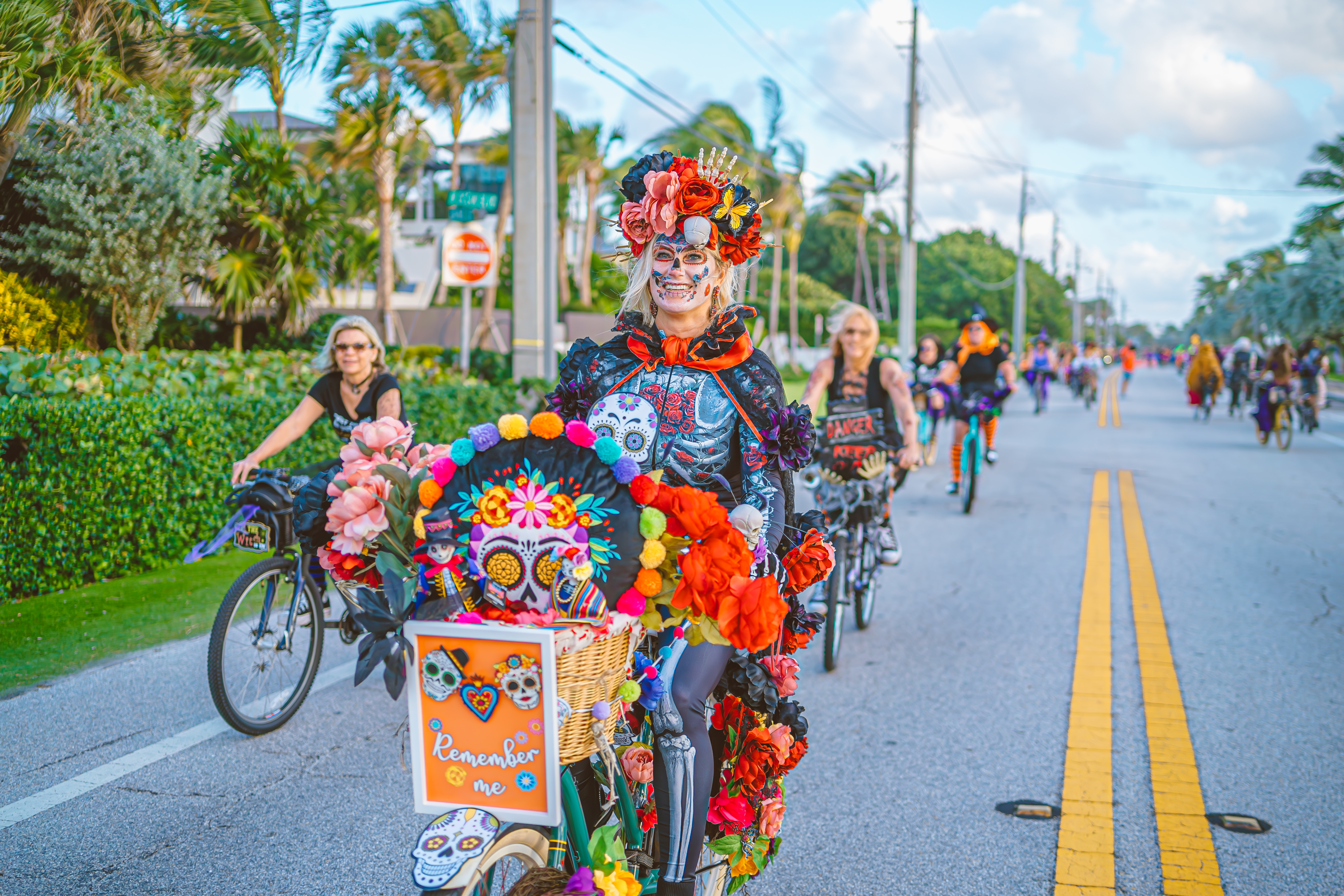 Brandy Lee on the Witches of Delray Beach Bike Ride