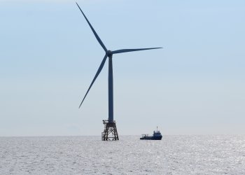 Massive South Fork Wind turbine