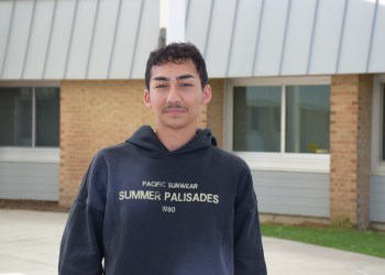 Hampton Bays High School Junior trumpeter Aaren Arias. (Photo courtesy of the Hampton Bays School District)