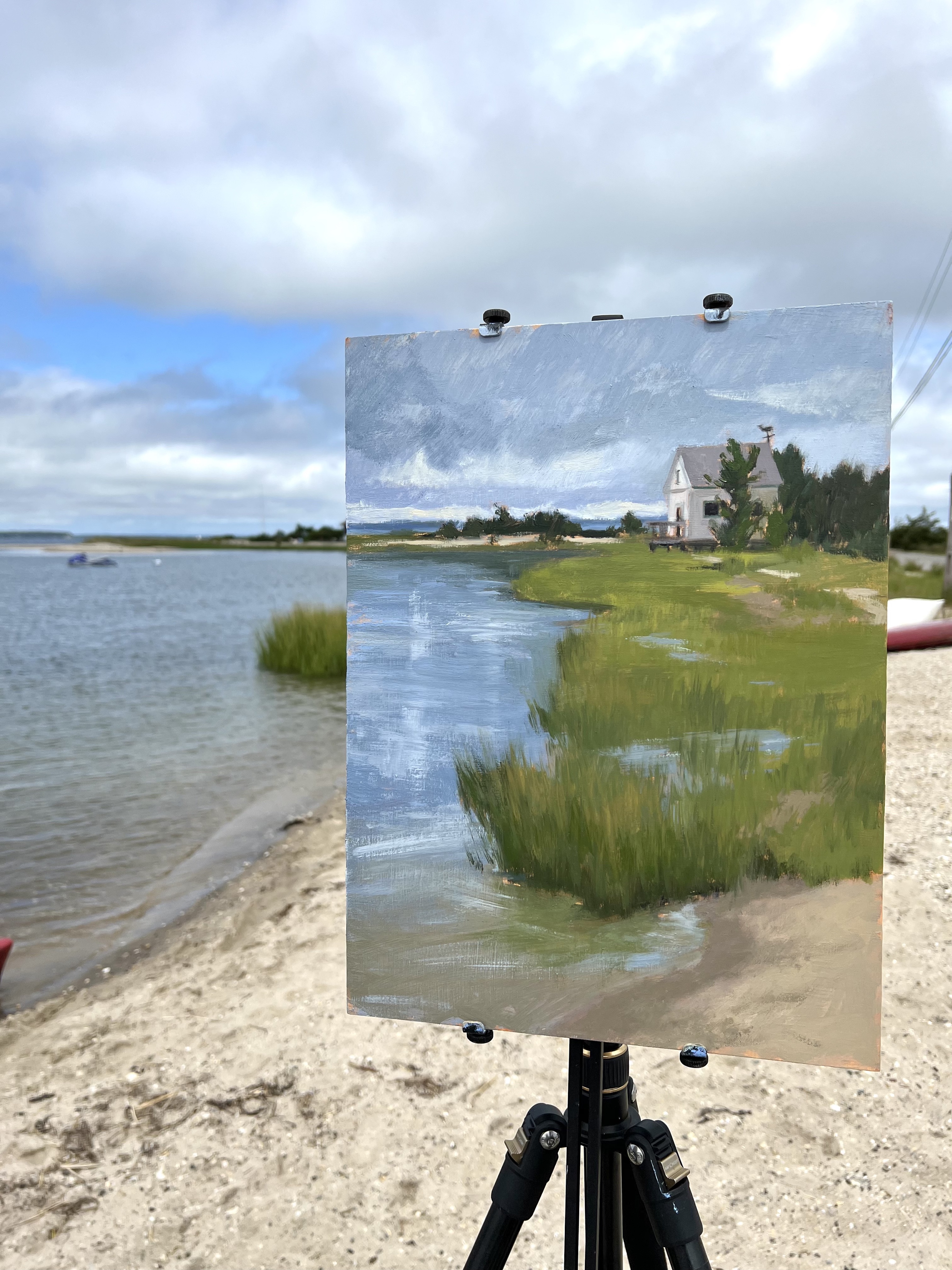 Art en plein air by Megan Euell