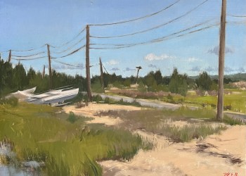 “Along a Beach Road” by Megan Euell