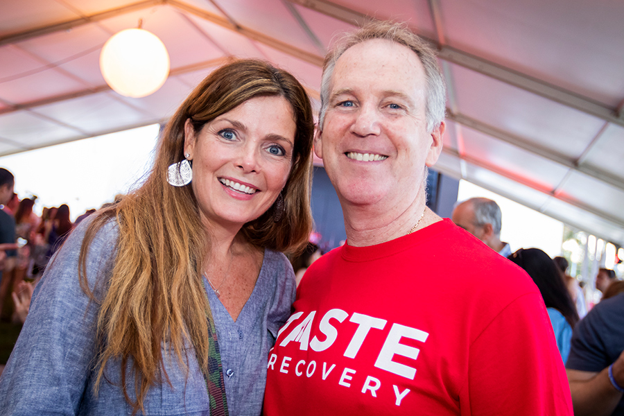 Taste of Recovery event co-chairs Christopher and Joan Finley