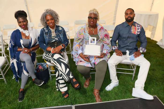 Marsha Coleman Junior, Joy Frazier, Audrey Jackson, Michael Pittman at Fashion Show