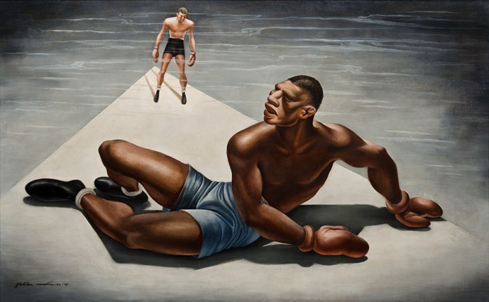 "Down for the Count" by Fletcher Martin, Courtesy Norton Museum of Art