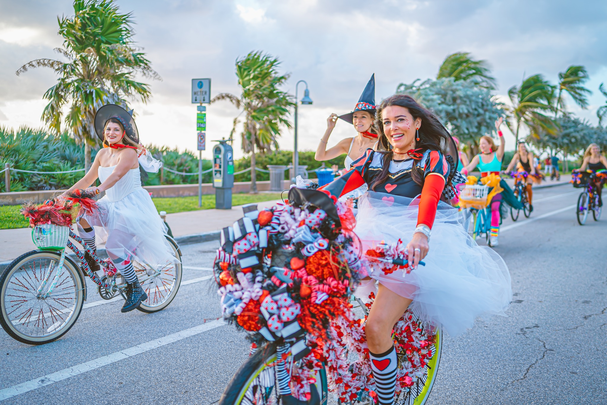 Melanie Von Schimmelmann, Marissa Schear on the Witches of Delray Beach Bike Ride