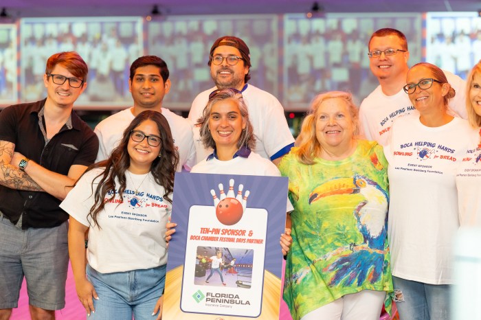 Team Florida Peninsula, Bowling for Bread Sponsors for Bread Event