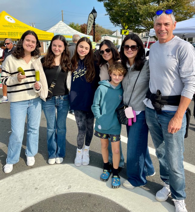 The Martin Family at Montauk Fall Festival